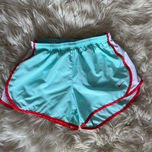 Blue + Orange Nike Shorts